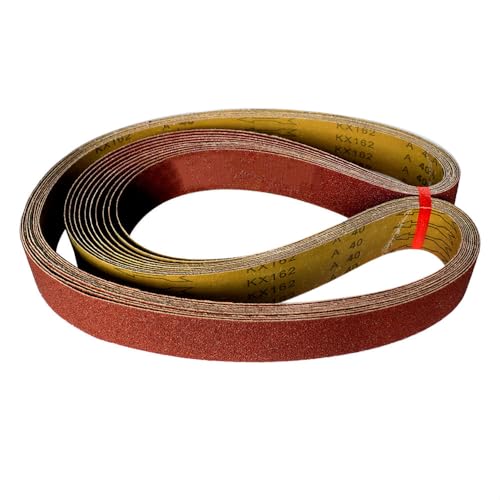 14 Stück 1520 x 100 mm Aluminiumoxid-Schleifband, Körnung 40–1000, Metallpolitur, geeignet zum Schleifen und Polieren von Autoholzmöbeln und Edelstahl, 14 Stück P320, 1520 x 100 mm 14 Stück 1520 x 100 mm Aluminiumoxid-Schleifband, Körnung 40–1000, Metallpolitur, geeignet zum Schleifen und Polieren von Autoholzmöbeln und Edelstahl, 14 Stück P320, 1520 x 100 mm von SETNGB