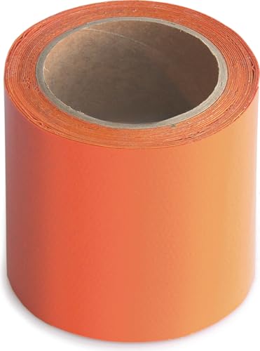 SEUFFI PVC Reparatur Klebeband Für Alle Planen Und Folien, Orange, 10 Cm X 5 M von SEUFFI