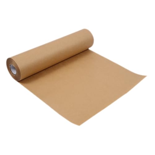 1 Rolle Geschenkpapier Pinnwandpapier Postalisches Packpapier Braunes Paketpapier Versandpapier Bastelpapier Papierverpackung Blumenpapier Blumenverpackungspapier Reiner Holzstoff SEWACC von SEWACC