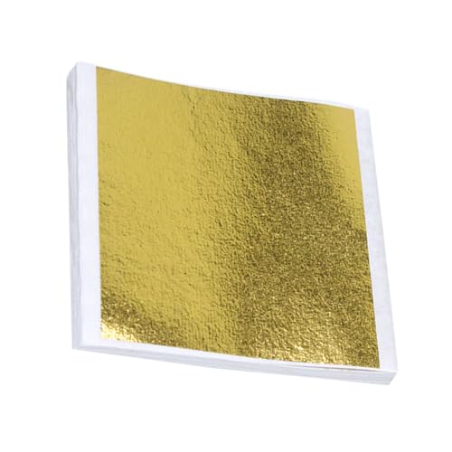 SEWACC 1 Nachahmung Von Blattgold Papiertüte Mit Quadratischem Boden Ovale Verzierungen Kleidung Papiertüte Goldfolie Einkaufswagen-token Silberfolie Golden Eloxiertes Aluminium von SEWACC