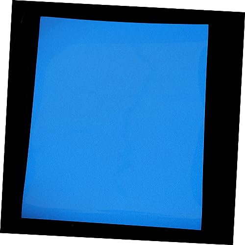 SEWACC 1 Rolle Sublimationsfolie Beschriftungsfolie Selber Machen Textilbeschriftungsfolie Wärmeübertragungsfolie Glühen Hitze Gravurfolie Für Wärmeübertragung Heißprägefolie Pvc Blue von SEWACC