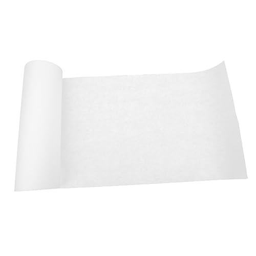 SEWACC 1 Rollenrolle Rolle aus Kraftpapier Geschenkpapier Transparentpapier Pinnwandpapier Blumenpapier Blumenstraußpapier Packpapier paketpapier Pinnwände kraft verpackungsmaterial Weiß von SEWACC