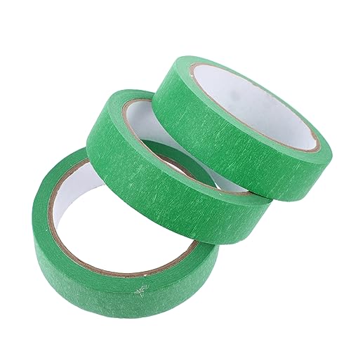 SEWACC 1 Satz Malerband Geschenkverpackung Zierband Zuschneiden Selbstklebende Bänder Farbband Farbiges Klebeband Washi-tape Aufkleber Abdeckband Zum Lackieren Kunstpapierbänder Green 3st von SEWACC