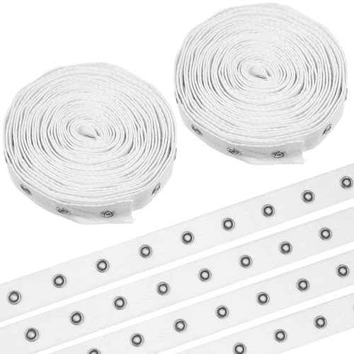 SEWACC 1 Set Druckknopfband 5 Yards Nähen Druckknopfband Druckknopfband Druckknopfverschluss Druckknopfband Besatz Druckknopfband Für Kleidung von SEWACC