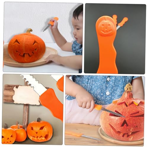 SEWACC 1 Stück Kürbisschnitzmesser Schablonen zum Schnitzen von Kürbissen Halloween Pumpkin Carving Set schnitzset für kürbisse küchenutensilien Werkzeuge zum Formen von Kürbissen pp von SEWACC