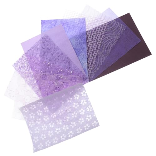 SEWACC 10 Blätter Taschendekorpapier Scrapbook-Papier Bastelpapier Material Papier paketpapier packpapier Papiertablette Scrapbooking Hintergrundpapiermaterial Ästhetisches Papier von SEWACC