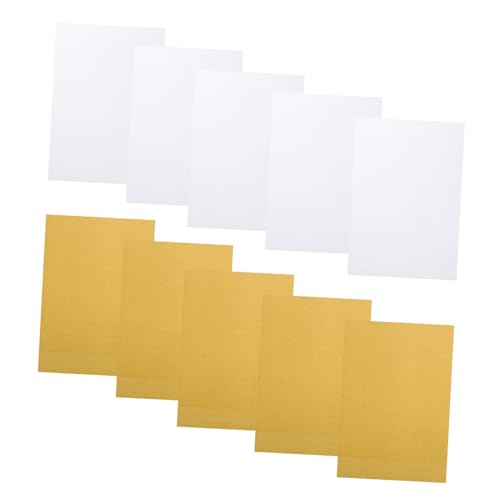SEWACC 10 Stück Teiliges Glitzerkarton Gold Silber Schweres Glitterpapier für DIY Bastelprojekte Scrapbooking Grußkarten Einfach zu Schneiden und Dekorieren Funkelndes Bastelpapier SEWACC 10 Stück Teiliges Glitzerkarton Gold Silber Schweres Glitterpapier für DIY Bastelprojekte Scrapbooking Grußkarten Einfach zu Schneiden und Dekorieren Funkelndes Bastelpapier von SEWACC
