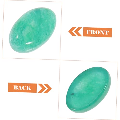 SEWACC 10 Stück Teiliges Ovale Natürliche Stein Cabochons Flachbodig für DIY Schmuckherstellung Glatte Oberfläche Langlebig Geeignet für Ringe Armbänder und Kreative Bastelprojekte SEWACC 10 Stück Teiliges Ovale Natürliche Stein Cabochons Flachbodig für DIY Schmuckherstellung Glatte Oberfläche Langlebig Geeignet für Ringe Armbänder und Kreative Bastelprojekte von SEWACC