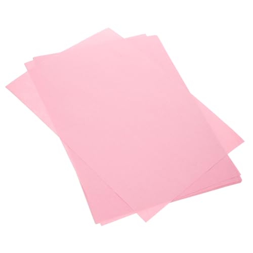 SEWACC 100 Blatt Druckerkartonpapier Praktisches Druckpapier Basteldruckerpapier Klares Druckpapier Rosa von SEWACC