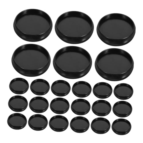 SEWACC 100 Stück Binderinge für Lose Fotoalben Erweiterbare Pilzloch Bindescheiben Langlebige Buchbinderinge für Flexible Seitenhinzufügung Schwarzes SEWACC 100 Stück Binderinge für Lose Fotoalben Erweiterbare Pilzloch Bindescheiben Langlebige Buchbinderinge für Flexible Seitenhinzufügung Schwarzes von SEWACC