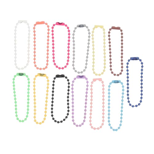 SEWACC 100 Stück Farbige Wellen perlen kette Schild Kugelkette Schlüsselanhänger party decoration party dekoration Dekorationskette Schlüsselanhänger mit Kugelkette DIY -Schmuck Eisen SEWACC 100 Stück Farbige Wellen perlen kette Schild Kugelkette Schlüsselanhänger party decoration party dekoration Dekorationskette Schlüsselanhänger mit Kugelkette DIY -Schmuck Eisen von SEWACC