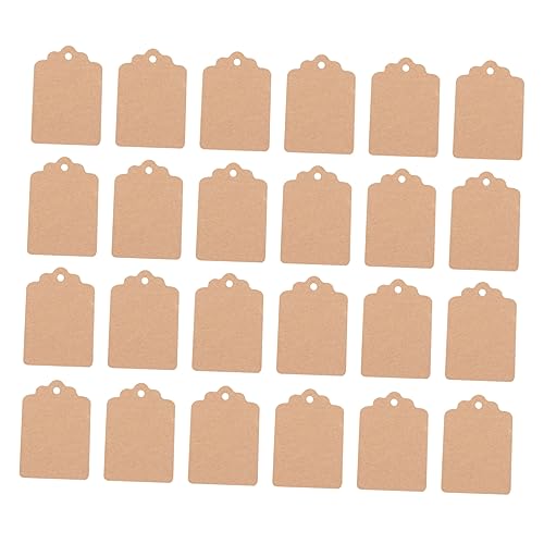 SEWACC 1000 Stk Swing-Tags Anhänger aus Kraftpapier einfaches Etikett leere Aufkleberetiketten leere geschenkanhänger Etiketten-Tags preisschilder Versandetiketten Kleidungsetiketten von SEWACC