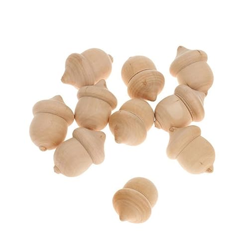 SEWACC 10St Holzpuppen zum bemalen kinder bastelset basteln für kinder holzfiguren dekoring DIY-Peg-Puppe unvollendete Peg-Puppen holzpuppen selber machen Unfertige DIY-Puppe Hölzern von SEWACC