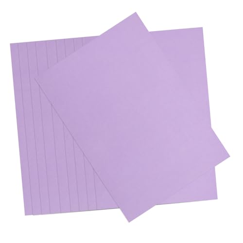 SEWACC 10St Kartenvorrat kartenpapier papier für karten öliger Kugelschreiber Pentagramm-Dekoration Pflaumenblüte Schlüsselanhänger Heimwerken dickes Baupapier hartes Papier Violett von SEWACC