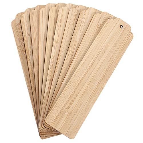 SEWACC 10st Leeres Lesezeichen Abs Weiße Sterne Zum Basteln Mini-sticks Kabeletikett Schmücken Schlüsselrohlinge Zinn Leere Lesezeichen Zum Dekorieren Aufsehen Leere Markieren Holz von SEWACC