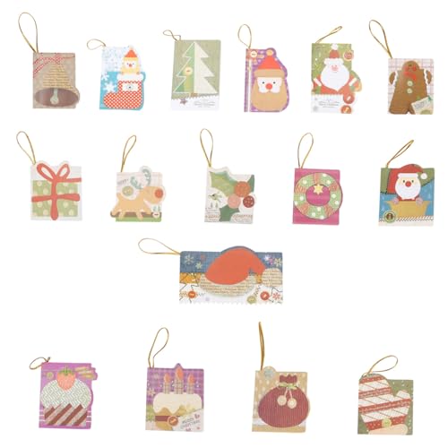 SEWACC 128 Stück Teiliges Weihnachtsgrußkarten Set mit Kreativen Festtagsbotschaften Blanko Klappkarten für Persönliche Geeignet für Familie Freunde und Weihnachtsfeiern SEWACC 128 Stück Teiliges Weihnachtsgrußkarten Set mit Kreativen Festtagsbotschaften Blanko Klappkarten für Persönliche Geeignet für Familie Freunde und Weihnachtsfeiern von SEWACC