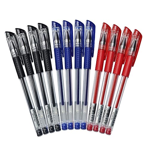 SEWACC 12St Gel-Kugelschreiber gelstifte gel schreibstifte gel ink pen gel roller pen ballpoint pen kugelschreibermine kugleschreiber die bescherung von SEWACC