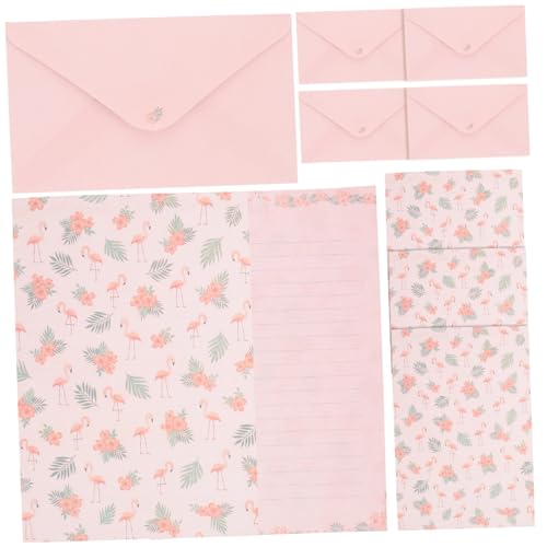 SEWACC 15 Sätze Vintage-Umschläge briefumschläge set hochzeitseinladung hochzeiteinladungsksrten stationäre Versorgung leere stationäre notecards elegante briefpapiere Partyzubehör Rosa von SEWACC