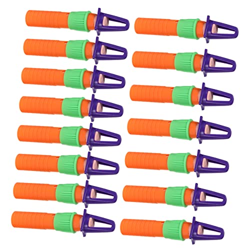 SEWACC 15 Stück Ölpastellverlängerer pen tips schreibfedern schärfer Nagellack Organizer Punkt werkzeug Zeichenstift-Verlängerer Wachsmalstift-Verlängerung aus Kunststoff Plastik Orange von SEWACC