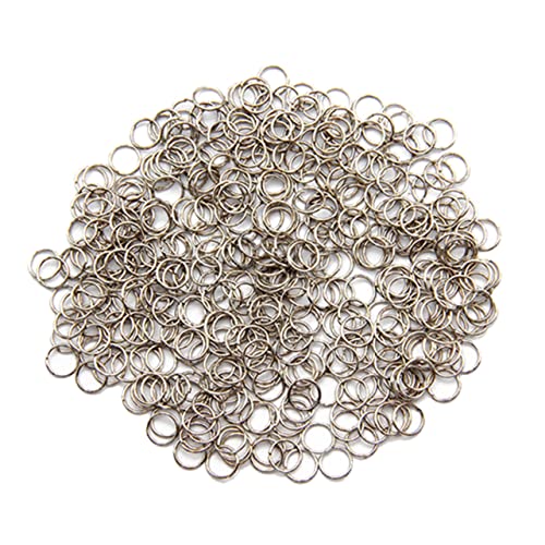 SEWACC 163 Stk Ohrringe Blanker Ohrstecker Handschmuck Geschlossene Biegeringe Ringe Silber Biegeringe Für Schlüsselanhänger Silberne Ohrringe Diy-teile Diy Liefert Kleine Ringe Silver von SEWACC