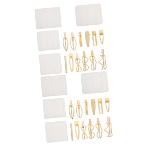 SEWACC 2 Sätze Haarnadel-form-set Diy-handwerk Gießen Von Schmuck Haarspange Selber Machen Haarspangen Dekore Gießformen Kristalldekor Diy Haare Haarnadeln Selber Machen Silikon von SEWACC