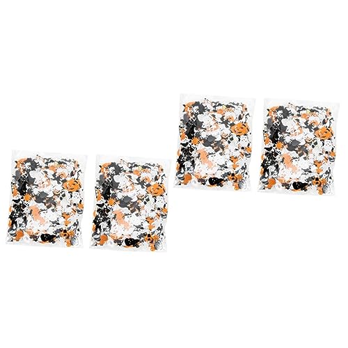 SEWACC 2 Stück 2 Halloween Pailletten Halloween-PVC-streuungen Halloween-partydekorationen Halloween-glitzerstreuungen Partytischdekoration Halloween-Pailletten Kürbis-tischstreuer von SEWACC