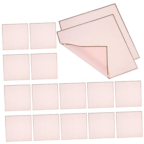 SEWACC 20 Blätter paketpapier packpapier geschenkpapier bögen Blatt Materialien zum Verpacken von Blumen Blumenverpackungen Blumenverpackungsmaterialien glänzendes Papiermaterial Rosa von SEWACC