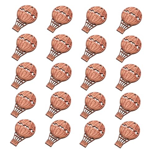SEWACC 20 Stück Holz Hot Air Balloon Ornamente Unbehandelte Holzschneider für Diy Projekte und Dekoration Leicht und Tragbar für und Sommerdeko SEWACC 20 Stück Holz Hot Air Balloon Ornamente Unbehandelte Holzschneider für Diy Projekte und Dekoration Leicht und Tragbar für und Sommerdeko von SEWACC