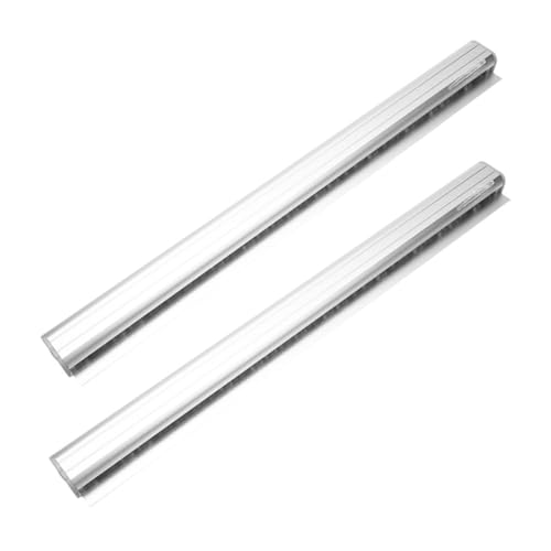 SEWACC 2St Einzelklemme erhöhter Lenker erhöhter Adapter Kassenzettelhalter Kompakter Bestellungsfixierer Präsentationsschiene aus Aluminium Menütafel für Restaurant Aluminiumlegierung von SEWACC