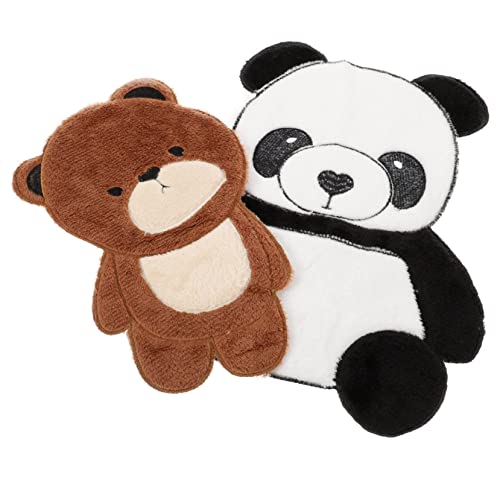 SEWACC 2st Panda-bären-patch Tragen Große Tierflecken Bären-aufnäher Zum Aufnähen Buchstaben-patch Bärenaufnäher Große Aufnäher Für Jacken Bestickt Flicken Für Kleidung Handtuch Stickerei von SEWACC