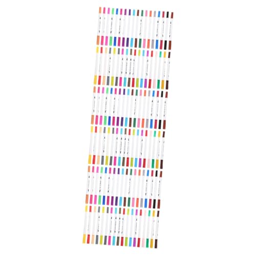 SEWACC 3 Sätze Doppelseitiger Markierungsstift Farbige Markierungsstifte Farbige Filzstifte Für Kinder Kalligrafiestifte Zum Schreiben Kinder Füllfederhalter Farbpinsel Abs Colorful von SEWACC