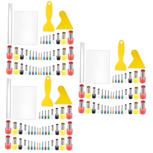 SEWACC 3 Sätze Werkzeuge aus Ton Schaber aus Ton - Keramik-Modellierwerkzeug Tonmodellierungswerkzeug Ton-Skulptur-Werkzeug hohler Stanzschneider Tonschneider Kreis Acryl von SEWACC