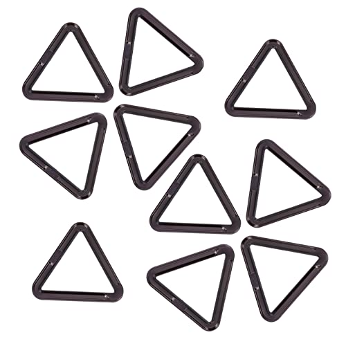SEWACC 3 Sets 10 Stück Dreieck Knopf Kleidungsdekore Metallknopf Kofferknopf Kleidungsknöpfe Bekleidungszubehör Exquisite Knöpfe von SEWACC