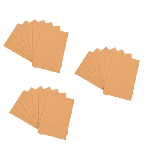 SEWACC 300 Stk Karte blanko papier nachricht notiz Graffiti-Scrapbooks leere Etiketten Kraftanhänger DIY-Geschenkanhänger-Etikett Angebot beachten Zubehör beachten Light Brown von SEWACC