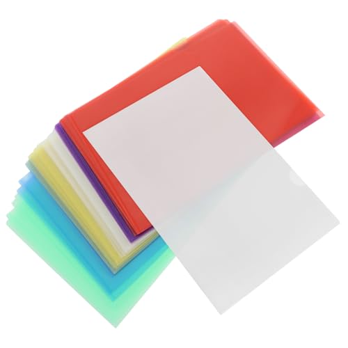 SEWACC 36Pcs Ordnersatz aktenordner präsentationsordner briefumschläge Dokumentenordner transparentpapier dokumententasche Klarsichtmappen mit Taschen Mappe mit Plastikhüllen Taschenärmel von SEWACC