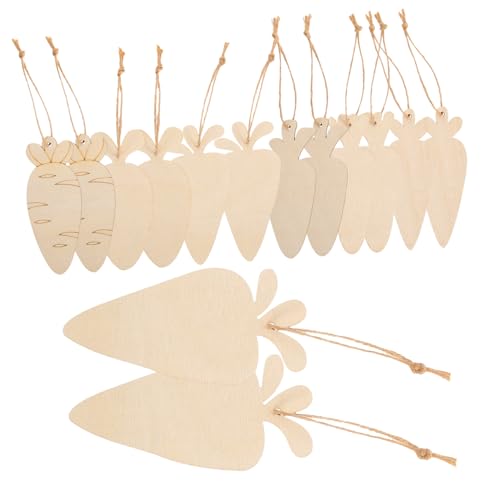 SEWACC 36st Rettichholzspäne Ausschnitte Diy-kits Weihnachten Aufblasbar Bausätze Bastelsets Makramee-brett Leere Untersetzer Zum Basteln Baum Untersetzer Hanfseil Beige von SEWACC