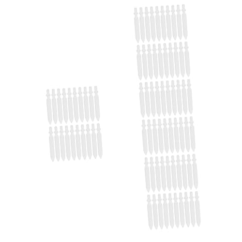 SEWACC 4 Sätze Markierungsstiftspitze Kugelschreiber Federn Tinte Austausch Der Lackstiftspitze Basierend Acryl Austausch Der Stiftspitze Tipp Austauschbar Punkt Nylon Weiß 20 Stück * 4 von SEWACC