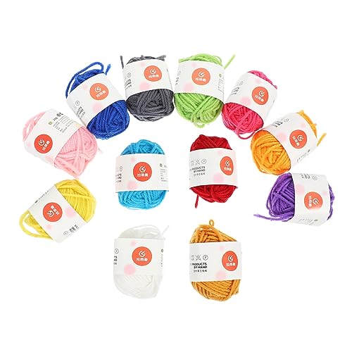 SEWACC 4 Sets Garn Strickwolle Häkelzubehör Für Kinder Häkelzubehör Strickzubehör Häkelzubehör Baumwolle von SEWACC