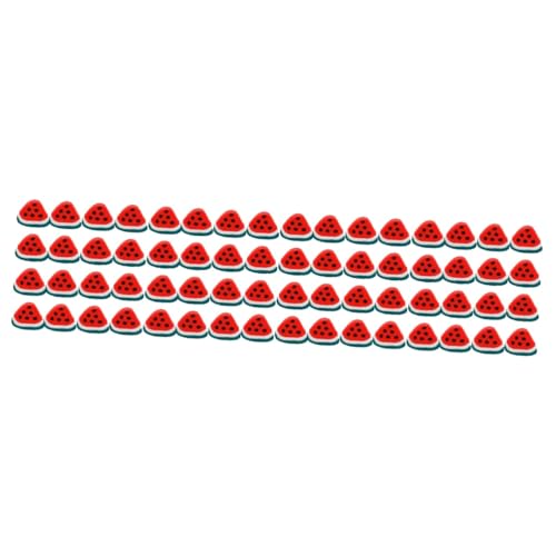 SEWACC 400 Stk Wassermelonen-Tonscheiben Frucht-Polymer-Ton-Perlen lose Perlen herstellen Kawaii-Perlen bastelideen rote perlen Armband lose Perlen Kit zur Herstellung von Perlenschmuck von SEWACC