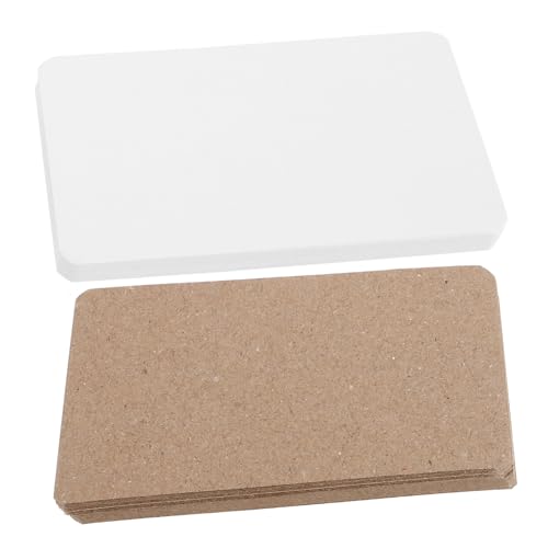 SEWACC 400 Stück Blanko Postkarten aus Kartonpapier Kraftpapier Weiße Karten Vielseitig für DIY Graffiti Lernkarten Geburtstagskarten Notizen für Schule Büro Zuhause SEWACC 400 Stück Blanko Postkarten aus Kartonpapier Kraftpapier Weiße Karten Vielseitig für DIY Graffiti Lernkarten Geburtstagskarten Notizen für Schule Büro Zuhause von SEWACC