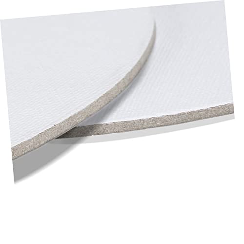 SEWACC 5 Stk. Teiliges Ovales Baumwoll Zeichenbrett Dicke Malplatten für Öl und Acrylmalerei Säurefreie Künstler Canvas Leicht Tragbar für Diy Kunst Hobby und Studium SEWACC 5 Stk. Teiliges Ovales Baumwoll Zeichenbrett Dicke Malplatten für Öl und Acrylmalerei Säurefreie Künstler Canvas Leicht Tragbar für Diy Kunst Hobby und Studium von SEWACC