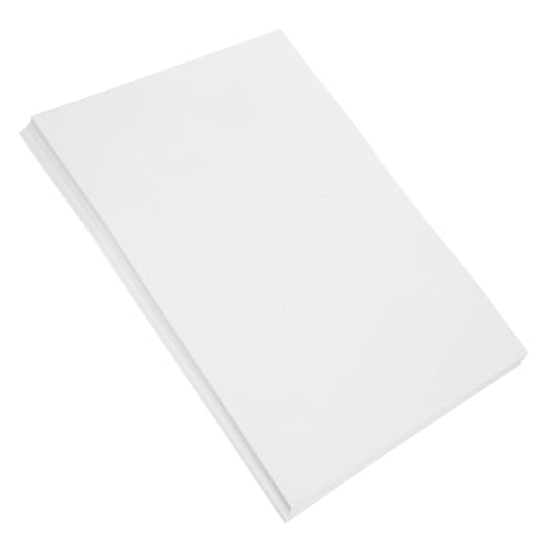 SEWACC 50 Blatt Bedrucktes Papier glossy paper paketpapier Leeres Blatt Papierhandwerk papierbasteln Fotodruckpapier Druckerpapier Mehrzweck-A4-Papier Fotopapier bedruckbares Papier Weiß von SEWACC