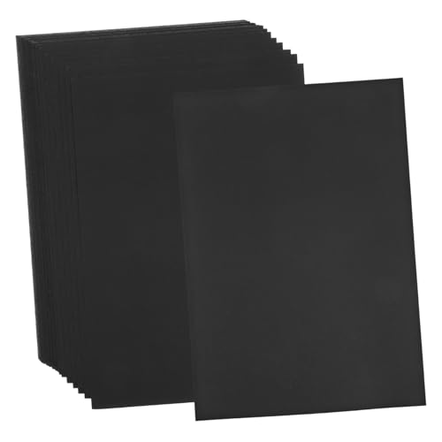 SEWACC 50 Stück Schwarzer Karton M² Dickes Bastelpapier Robustes DIY Scrapbooking Kartonpapier Glatte Oberfläche Vielseitig für Kartenherstellung Halloween Dekorationen SEWACC 50 Stück Schwarzer Karton M² Dickes Bastelpapier Robustes DIY Scrapbooking Kartonpapier Glatte Oberfläche Vielseitig für Kartenherstellung Halloween Dekorationen von SEWACC