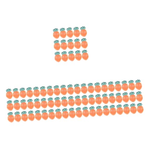 SEWACC 500 Stk Karottenscheiben Aus Weichem Ton Anhänger Aus Tonperlen Perlenketten-kit Perlen Für Die Herstellung Von Halsketten Halskettenperlen Für Die Schmuckherstellung Polymer-ton von SEWACC