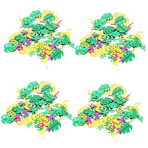SEWACC 8 Packungen Schildkrötenblatt-Konfetti Konfetti zum Verpacken Glitzertisch Festival Konfetti tischstreuer Dekoration komfetti konfettiballone Tischstreuung Partyzubehör Papier von SEWACC
