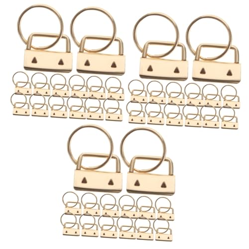 SEWACC 90 Stück Schlüsselanhänger Gurtband Clip Schlüsselband Schlüsselanhänger Schlüsselanhänger Schlüsselanhänger Bund Clips DIY Handtaschenherstellung Schnallen Armband Clip von SEWACC