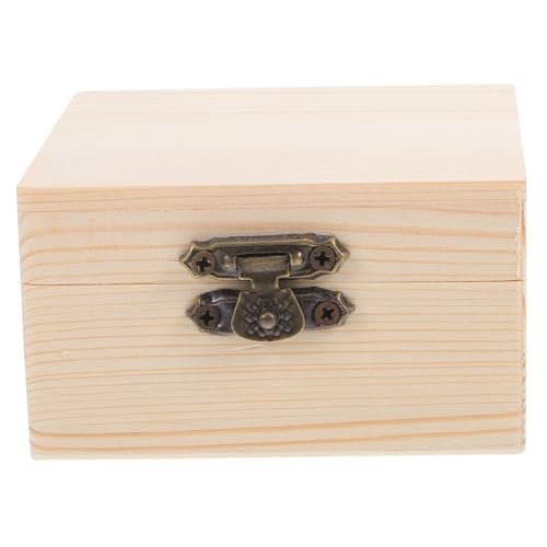 SEWACC Box Holz Geschenkbox Vintage Beige von SEWACC