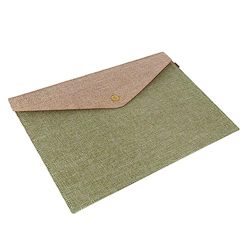 SEWACC Dokumententasche Dokumentenkoffer Dateiordner Aktenordner Aus Papier Dokumentenorganisator Green von SEWACC