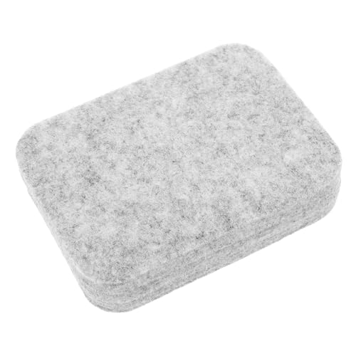 SEWACC Hochdichte Verdickte Filzmatte für Präzises Nadelfilzen für Diy Projekte Basteln Stricken und Häkeln Hellgrau SEWACC Hochdichte Verdickte Filzmatte für Präzises Nadelfilzen für Diy Projekte Basteln Stricken und Häkeln Hellgrau von SEWACC