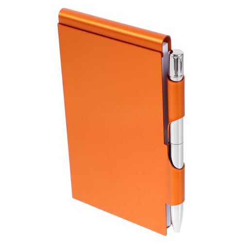 SEWACC Kreatives Notizbuch Taschennotizbuch Journal -notebook Gepunktetes Notizbuch Taschennotizblöcke Tragbarer Bürobedarf Schreibtisch Taschen-notizblock Bulk-notizbücher Orange Papier von SEWACC